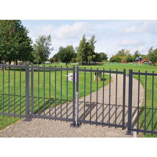 LOCINOX P00006405-SILV verrou de sol verrouillabe argenté diamètre 20 mm