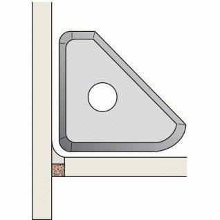 SPATULE A MASTIC C.B. BLANC