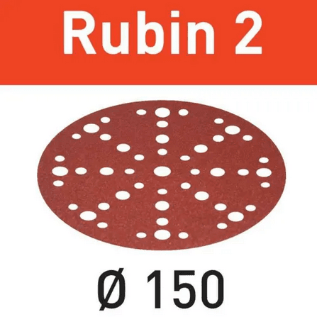Abrasif STICKFIX D150-48 P150 RU2-10 Rubin 2