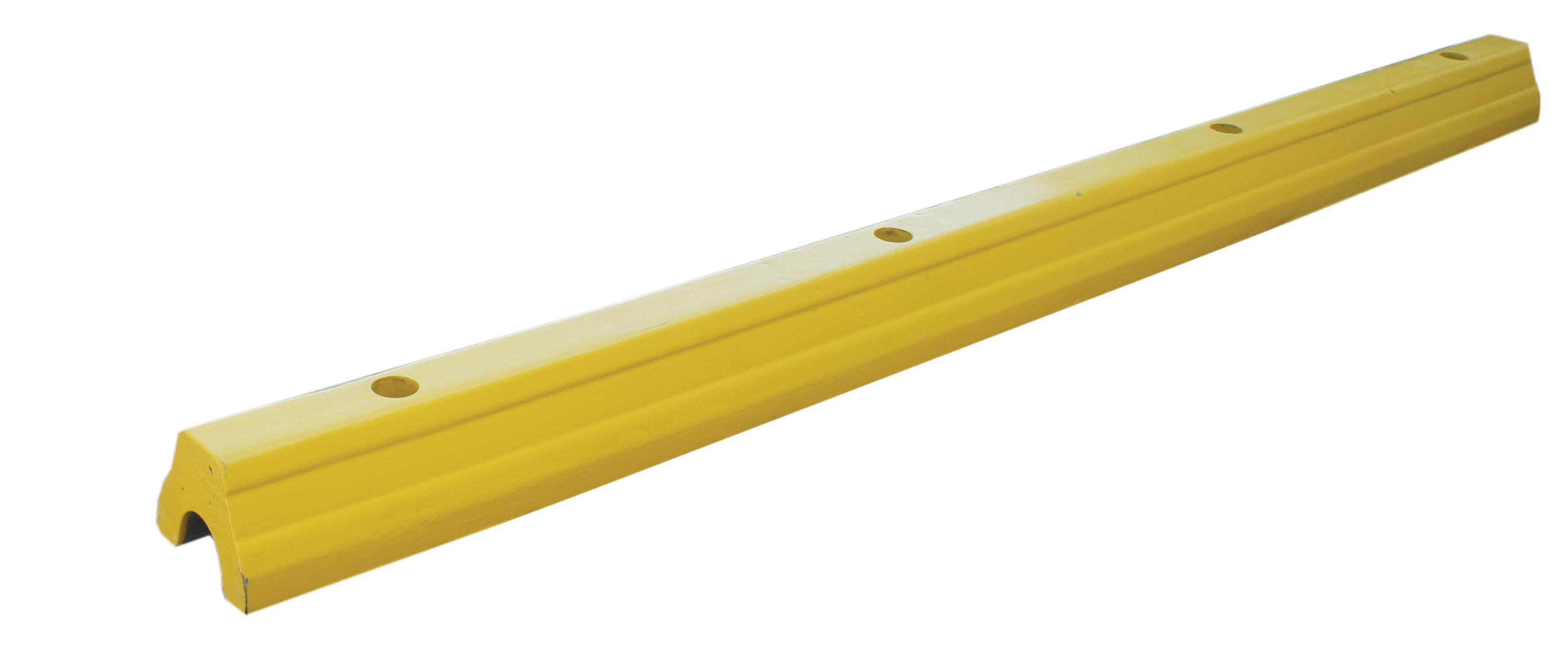 BUTEE DE PROTECTION JAUNE 1830 X 130 X 95