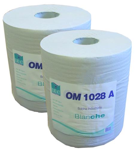 BOBINE OUATE BLANCHE LISSE 1000 FORMATS