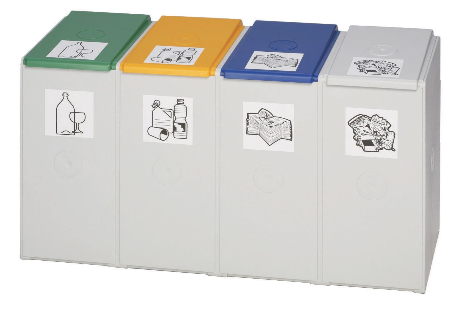 COLLECTEUR MODULABLE TRI SELECTIF 60L