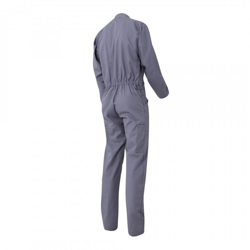 Combinaison Double Glissiére Poly-Coton 245g/m2 Gris