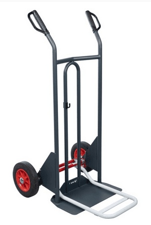 DIABLE A BASCULEMENT ASSISTE 350 KG - BAVETTE FIXE + REPLIABLE