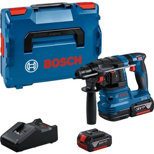 Perforateur SDS-Plus 18V Bosch GBH 18V-22 + 2 batteries 4Ah + chargeur rapide so
