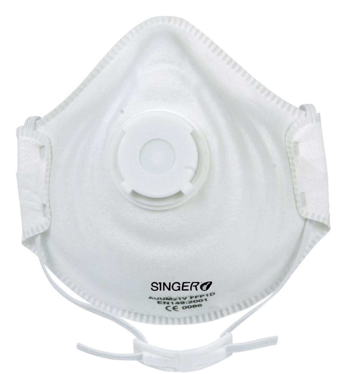 DEMI-MASQUE RESPIRATOIRE JETABLE FFP1 AVEC VALVE