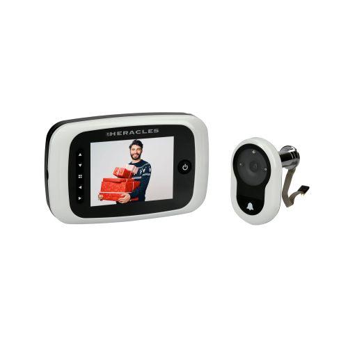 HERACLES PI-HISPY-2-B judas numérique micro-viseur blanc