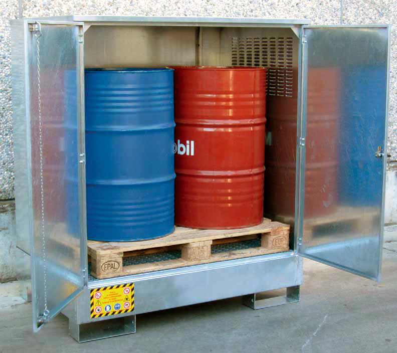 BOX DE STOCKAGE AVEC RETENTION