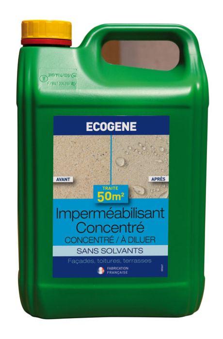 Hydrofuge imperméabilisant sans solvant tous supports concentré 5L ECOGENE