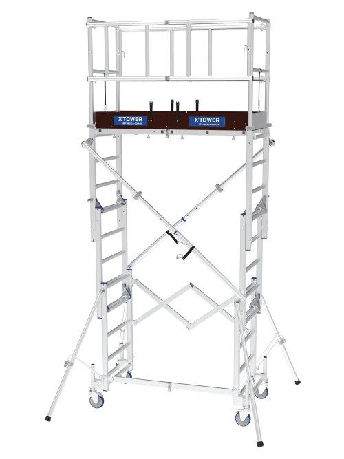 ECHAFAUDAGE TELESCOPIQUE EN ALU CHARGE 150 KG