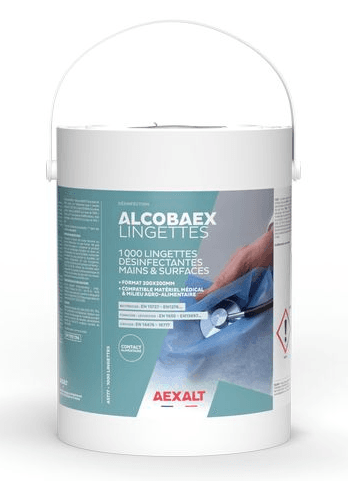 LINGETTES DESINFECTANTES ALCOBAEX