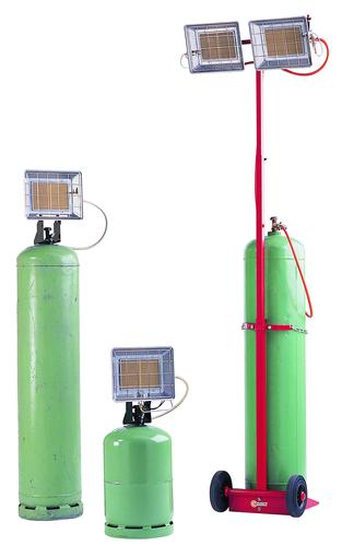 CHAUFFAGE RADIANT PORTABLE GAZ EXTERIEUR/INTERIEUR