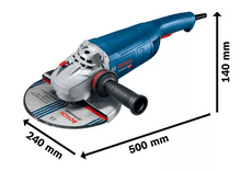 Meuleuse angulaire 230mm 2200W - BOSCH GWS 22-230 P - 06018C1105