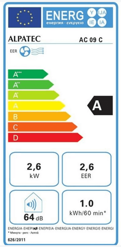 Climatiseur mobile TAURUS AC09C