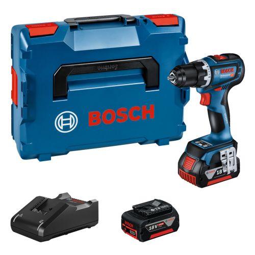 Perceuse-visseuse 18V Bosch GSR 18V-90 C - 2 batteries 5,0 Ah - coffret