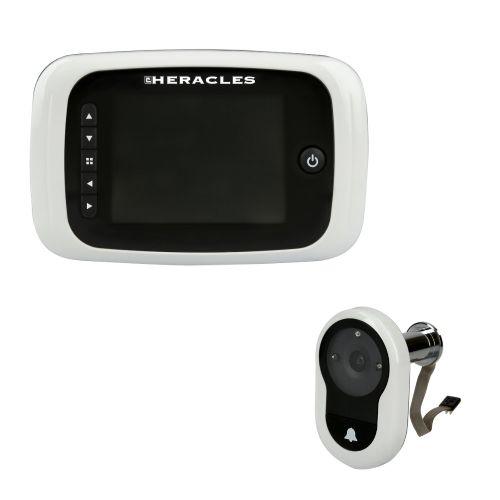 HERACLES PI-HISPY-2-B judas numérique micro-viseur blanc