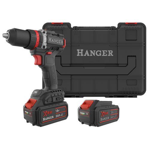 Perceuse-visseuse percussion 18V 2x5Ah - 90 Nm - Hangbox - HANGER 400201