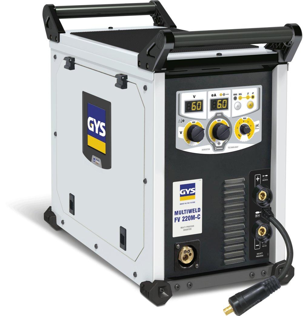 POSTE A SOUDURE INVERTER SEMI-AUTOMATIQUE MIG/MAG 220 A