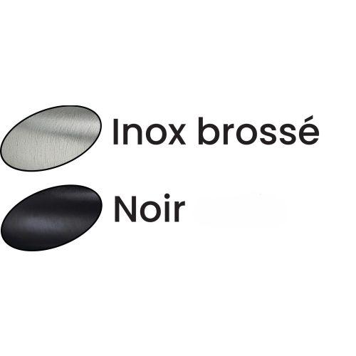 HERACLES Q-PAB14070-G paumelle à bois inox gauche 140 x 70 mm