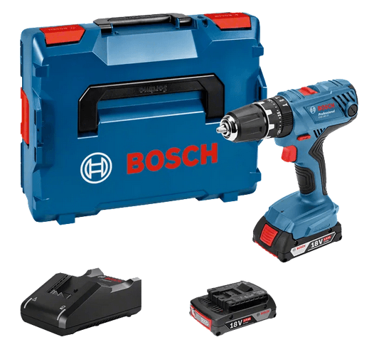 Perceuse visseuse à percussion 18V 2x2Ah GSB18V-21 en L-BOXX