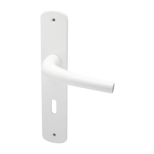 HERACLES B-SALOME-067 ensemble sur plaque aluminium entraxe 195 mm clé L blanc S