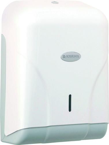 DISTRIBUTEUR ESSUIE-MAINS ABS BLANC 280 X 130 X 370