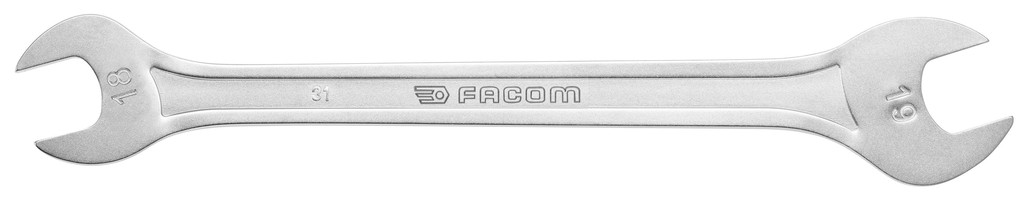 CLE A FOURCHE PLATE 12X13 MM