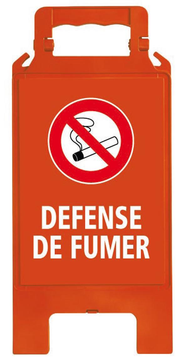 CHEVALET DE SIGNALISATION ROUGE