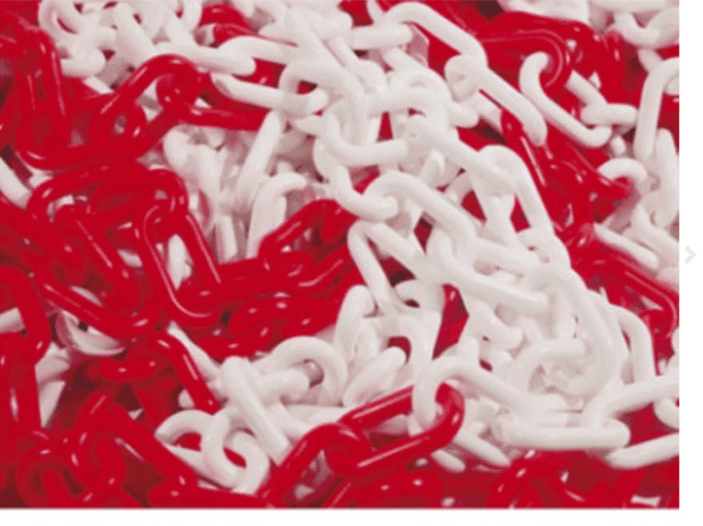 CHAINE PLAST.  R/B ECO. N°8