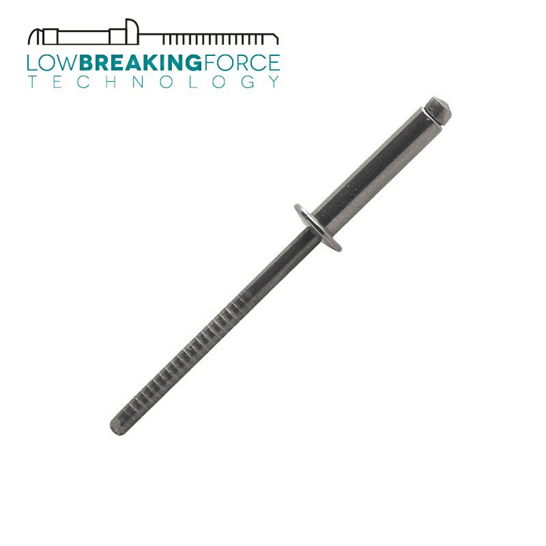 Rivet standard - Inox A2/Inox A2 - tête plate