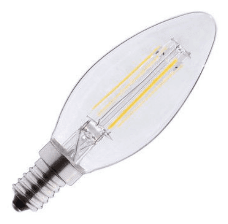 Ampoule LED E14 Filament Flamme 4,5W 470 lm Dimmable 2700K