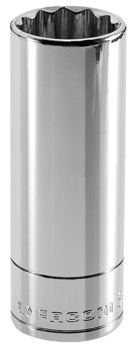 DOUILLE 1/2' LONGUE 12P. 15 MM