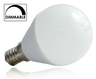 AMPOULE SPHERIQUE E14/230V DIMMABLE