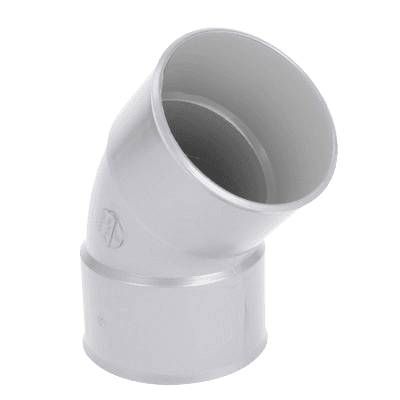 COUDE PVC 45° F.F.