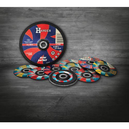 HANGER 150002 disque à tronçonner droit pour inox 125 x 1 mm AS 60 T