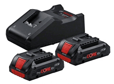 PACK ENERGIE BOSCH PROCORE 18V 2x4,00 Ah + Chargeur
