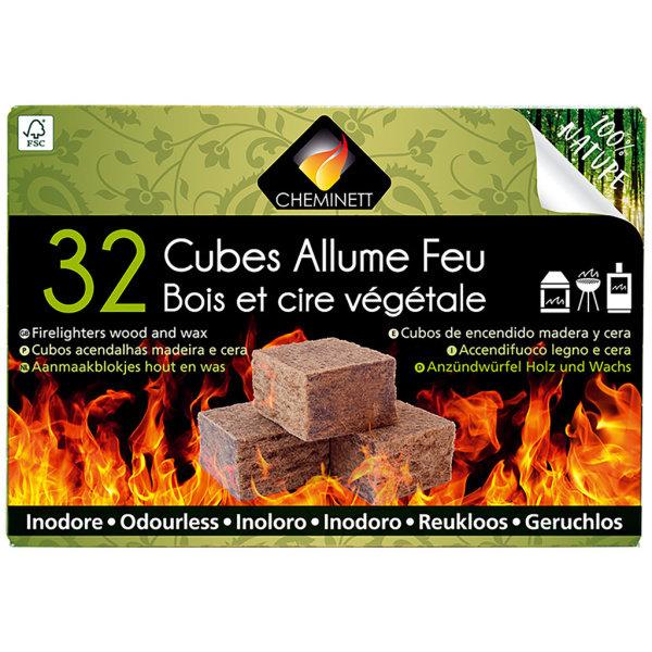 ALLUME FEU 32 CUBES