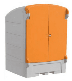 BOX DE STOCKAGE PE AVEC RETENTION