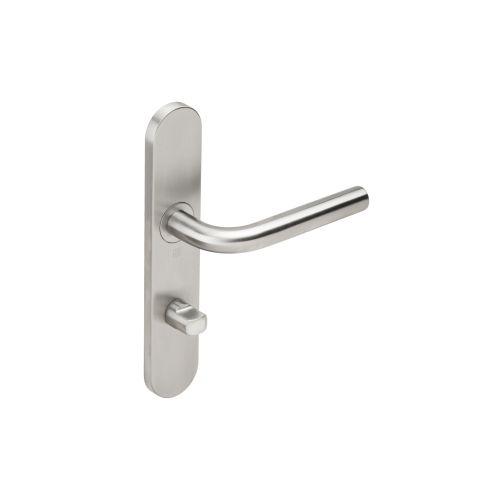 Ensemble double bequille sur plaque JADE série 1194 - voyant- inox