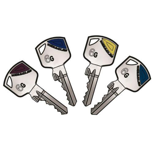 HERACLES 6G-4545 cylindre à double entrée 45 x 45 mm 6G