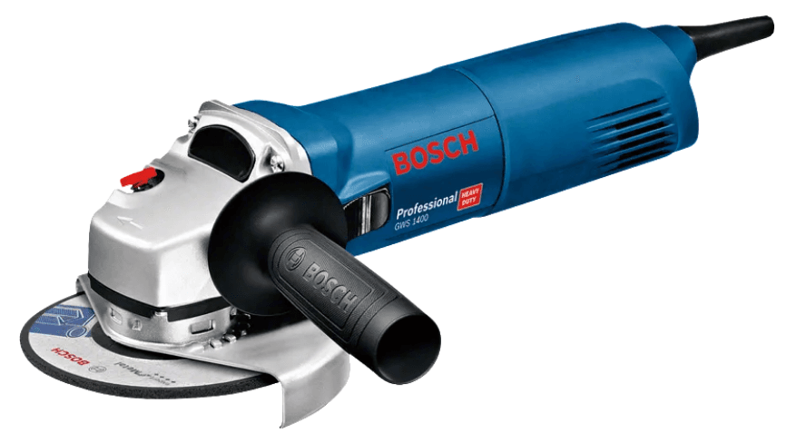 Meuleuse angulaire 125mm 1400W - BOSCH GWS 1400 (Bt carton) - 0601824800
