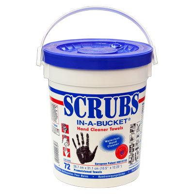 SEAU DE 72 LINGETTES SCRUBS