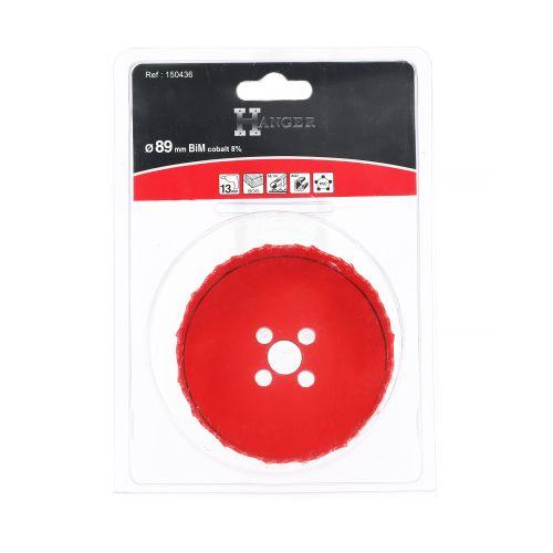HANGER 150436 trépan HSS bi-métal cobalt 8 % diamètre 89 mm