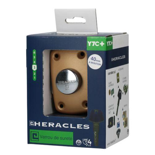 HERACLES ZL-Y7C-10020451 verrou à bouton 45 mm 4 clés sur carte Y7C+