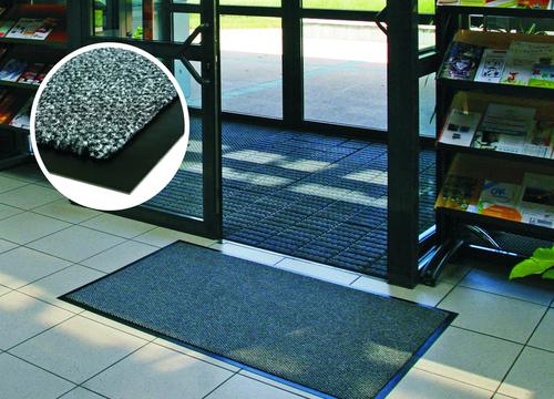TAPIS D'ACCUEIL GRIS USAGE INTERIEUR