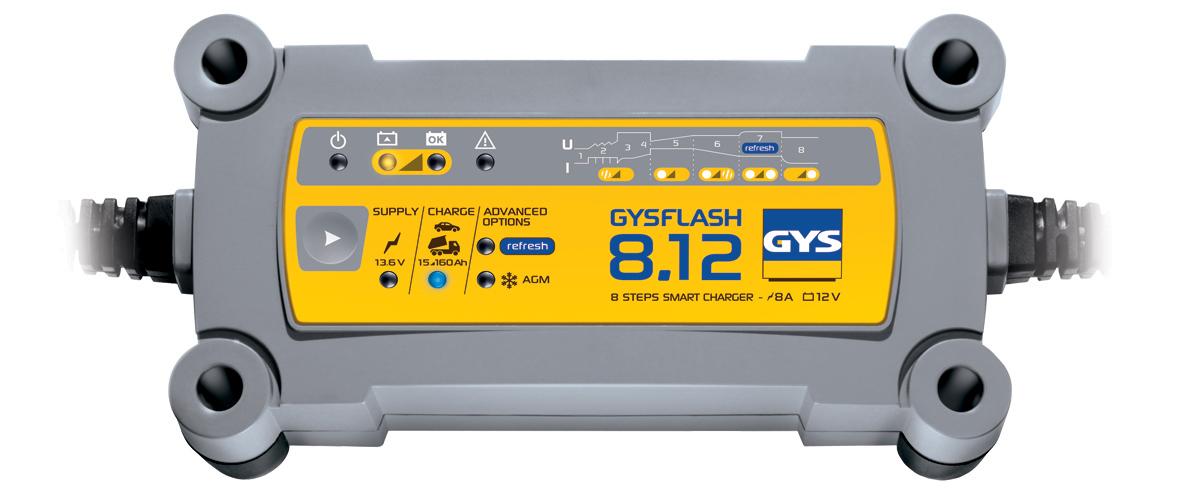 CHARGEUR BATTERIE 12V-8A