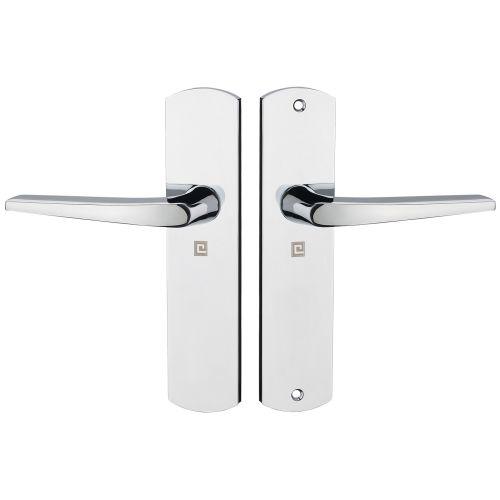 HERACLES B-KROM-07 ensemble sur petites plaques entraxe 70 mm bec de cane chromé