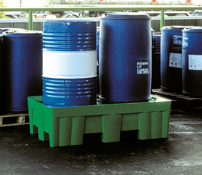 PALETTE DE RETENTION MONOBLOC