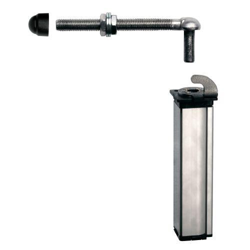 LOCINOX P00009389 paire de charnière à ressort Swing pour portillon 150 mm