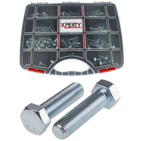 Coffret de 172 vis à métaux acier zingué tête H - XPE0461727 Xperty